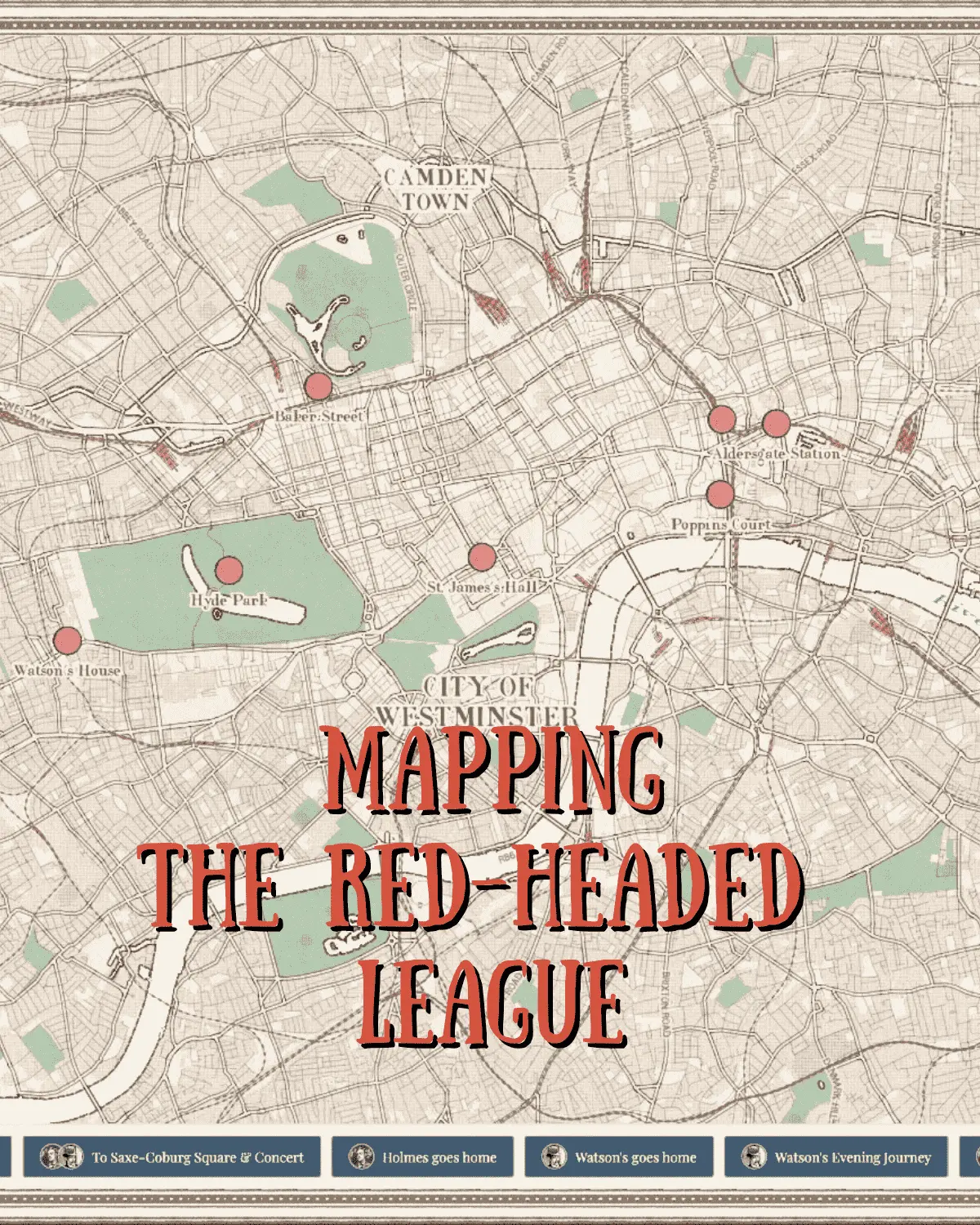 Mapping the Red-Headed League
