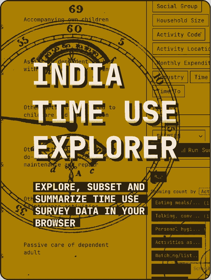 India Time Use Explorer